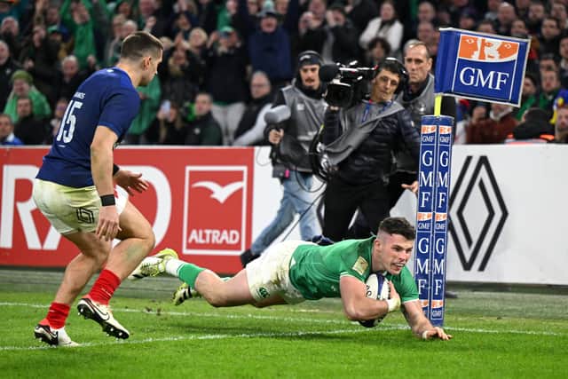 Ireland's Calvin Nash came off injured during the defeat by England last weekend.
