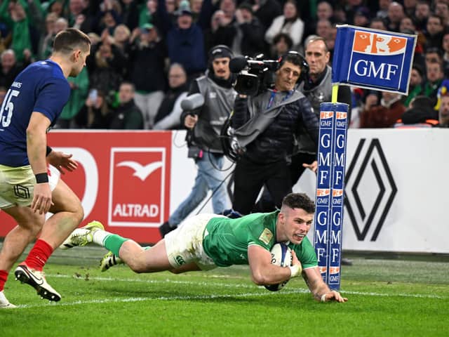 Ireland's Calvin Nash came off injured during the defeat by England last weekend.