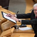 Mike Russell said that the SNP will publish its referendum bill this week. (Photo byJane Barlow-Pool/Getty Images)