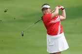 Sabrina Wong plays a shot during practice prior to The Women's Amateur Asia-Pacific Championship at Siam Country Club in Chon Buri, Thailand. Picture: Oisin Keniry/R&A/R&A via Getty Images.