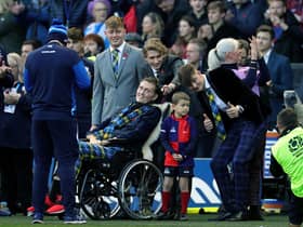 Doddie Weir while attending the match between Scotland and New Zealand at Murrayfield on November 13. Picture: David Rogers/Getty Images