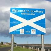 Scots have been warned against cross-border travel