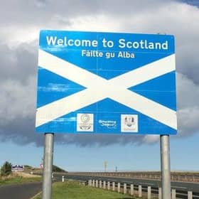 Scots have been warned against cross-border travel
