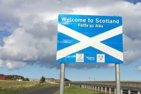 Scots have been warned against cross-border travel