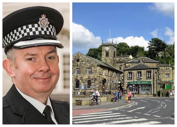 Chief Superintendent Eddie Wylie, who heads up British Transport Police in Scotland, has been criticised for making two trips between his Glasgow flat and his home in Holmfirth, Yorkshire. PIC: Contributed/Holmfirth/Flickr.