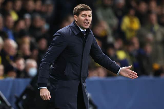 Rangers manager Steven Gerrard is favourite to take over at Aston Villa. (Photo by Alan Harvey / SNS Group)