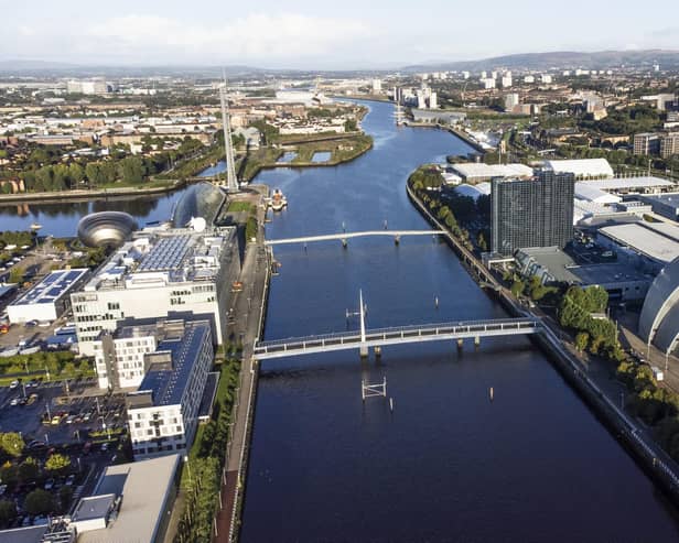 The Armadillo and Exhibition Halls on the Scottish Event Campus alongside the River Clyde in Glasgow, as plans are being finalised to launch a multimillion-pound bid for the creation of a green freeport on the River Clyde. Picture Jane Barlow/PA Wire