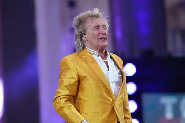 The outstanding achievement in music award went to Sir Rod, who also performed live at the ceremony