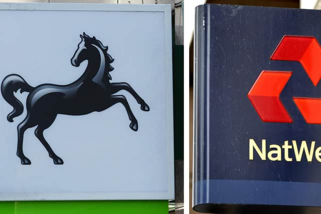 Lloyds Group and NatWest Group have said that the sites in England, Scotland, Wales and the Isle of Man will close between July and November this year.