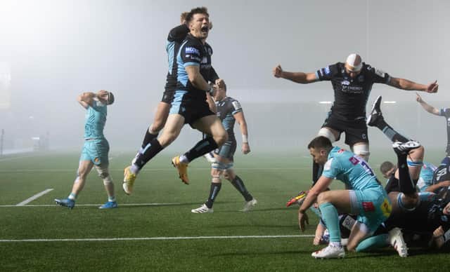 Glasgow's win over Exeter Chiefs at Scotstoun last month was described by Danny Wilson as his proudest moment as Warriors coach. (Photo by Ross Parker / SNS Group)
