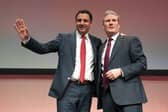 Labour leader Sir Keir Starmer with Scottish Labour leader Anas Sarwar have 13 Scottish seats on their top 100 targets list.