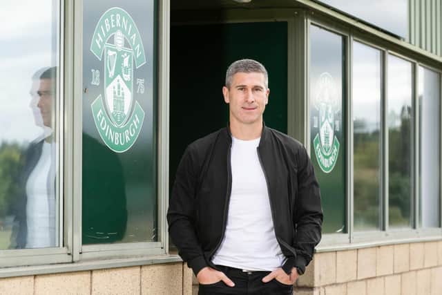 New Hibs manager Nick Montgomery believes the current squad is capable of success in the Premiership.