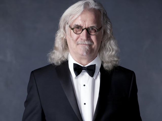 Sir Billy Connolly, received the Bafta fellowship during the show.
