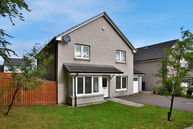 Bright and spacious, four-bedroom detached house located in a sought-after residential development within the suburb of Stoneywood, around four miles northwest of Aberdeen city centre. Offers around £370,000.