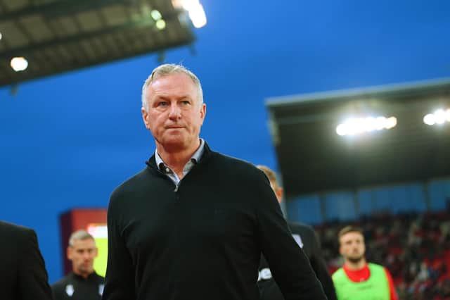 Stoke City have parted company with manager Michael O'Neill.