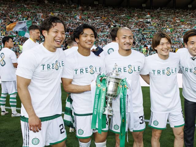 Celtic's Japanese contingent will return to their homeland for two friendly matches. Picture: Mark Scates / SNS Group