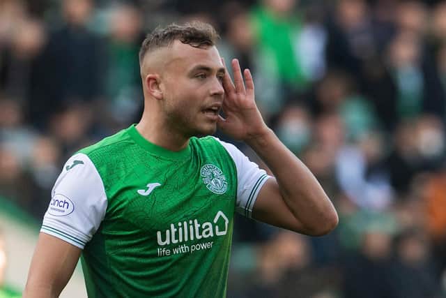 Hibs defender Ryan Porteous.