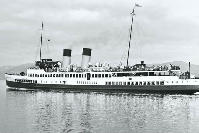 The steamer in its heyday. Picture: Friends of TS Queen Mary