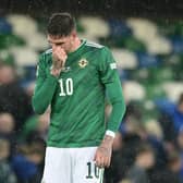 Kyle Lafferty has left the Northern Ireland camp ahead of Saturday's match against Kosovo.