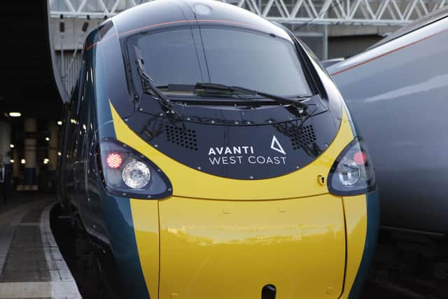 An Avanti West Coast train. Picture: Luciana Guerra/PA Wire