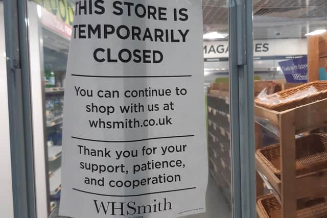 WHSmith at Southampton Airport. Picture: The Scotsman