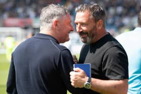 Dundee manager Tony Docherty and his Kilmarnock counterpart Derek McInnes can be happy with their respective seasons.