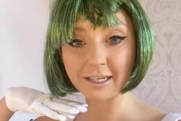 Kirsty Paterson, 29, was nicknamed 'the sad Oompa Loompa' for her role in the Glasgow attraction