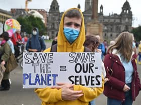 Climate Protest Glasgow.