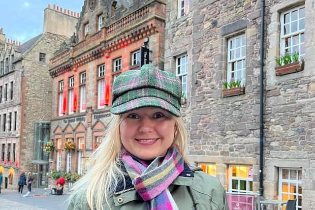 Kristina Bondar spent six months living with a host in Edinburgh.