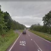 The 41-year-old, from Forres, was driving a blue Citroen DS3 on the A96 at Wester Hardmuir, four miles east of Nairn, when the accident happened at around 7pm on Sunday.