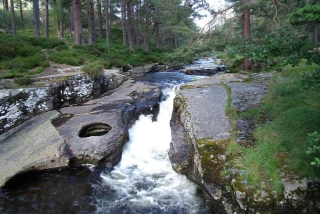 The River Quoich Punchbowl, where clansmen toasted the 2nd Jacobite Uprising in 1715.