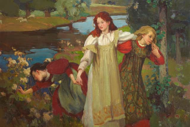 Three Maidens, by Charlies Mackie