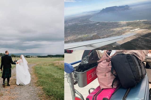 A newly-married couple have been left ‘devastated’ as they face the ‘inevitable reality’ of spending their honeymoon in quarantine as a result of South Africa travel restrictions.