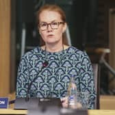 Fiona Robertson, Chief Executive of SQA (Scottish Qualifications Authority) appeared in front of MSPs.