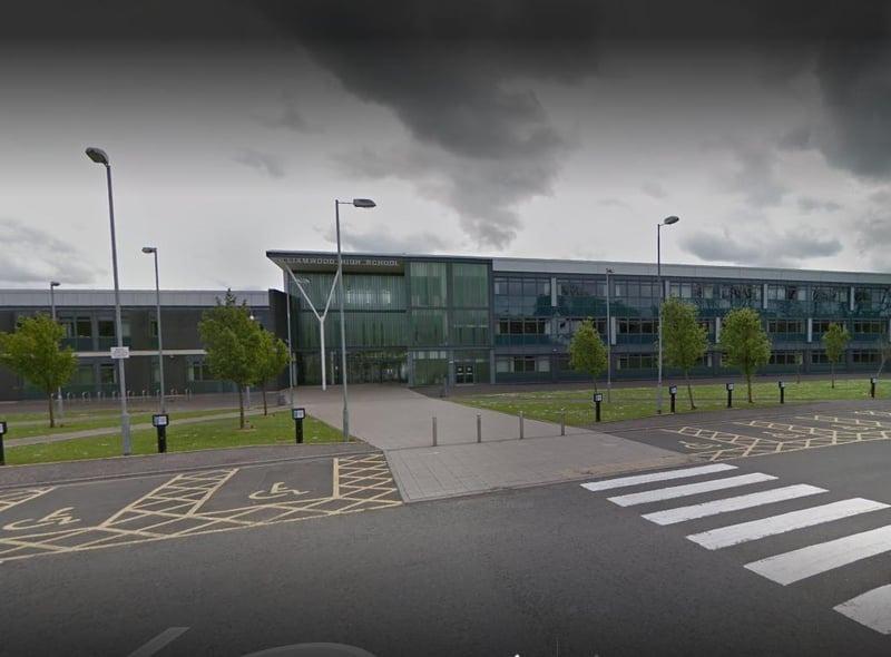 Williamwood was named 5th for top performing school but was named The Sunday Times Scotland Secondary School of the Year.