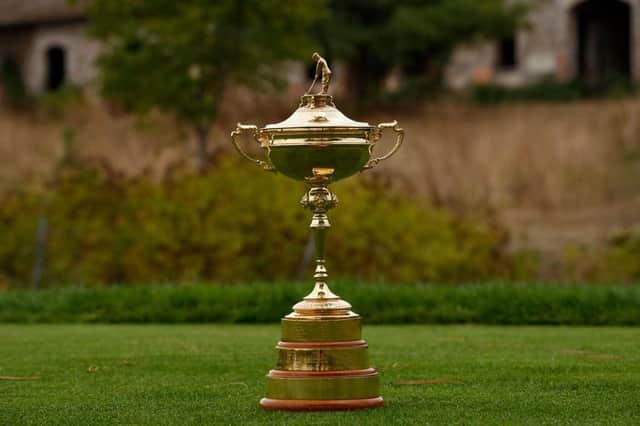 The 43rd edition of the Ryder Cup Trophy is taking place at Whistling Straits in Wisconson. Picture: Luke Walker/Getty Images.