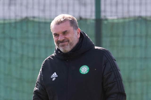 Celtic manager Ange Postecoglou is no obsessive over numbers but won't "discount" a 30-game domestic unbeaten run that is the second best in 29 years in the Scottish game as he remains focused on immediate challenges. (Photo by Craig Foy / SNS Group)