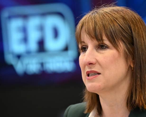 Chancellor Rachel Reeves found positives in the forecasts