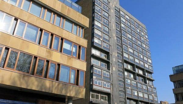 The David Hume tower will be renamed 40 George Square.
