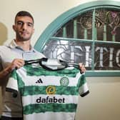 Celtic's Liel Abada is pictured after signing a new four-year contract at Celtic Park, on September 01, 2023, in Glasgow, Scotland.  (Photo by Ewan Bootman / SNS Group)