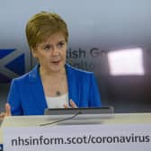 First Minister Nicola Sturgeon.