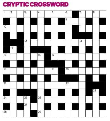 Wednesday crossword