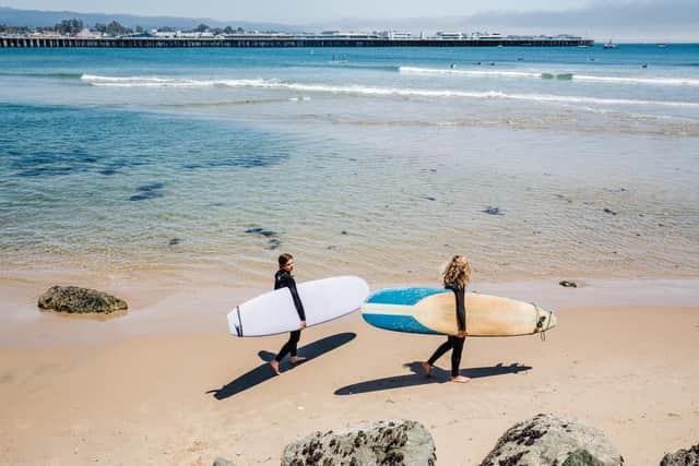 Santa Cruz, California, the birthplace of US surfing. Pic: Visit Santa Cruz County/PA.