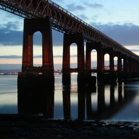 The Firth of Tay, which empties the pictured River Tay, is experiencing moderate scarcity.