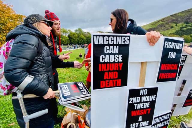 The evidence shows that vaccines save lives but some people still refuse to believe it (Picture: Lisa Ferguson)