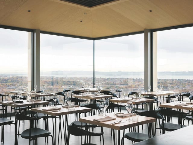 The Lookout by Gardener’s Cottage, located on Calton Hill, is as fancy as it is beautiful, offering fantastic scenic views of the city while you enjoy a well deserved drink, or two.