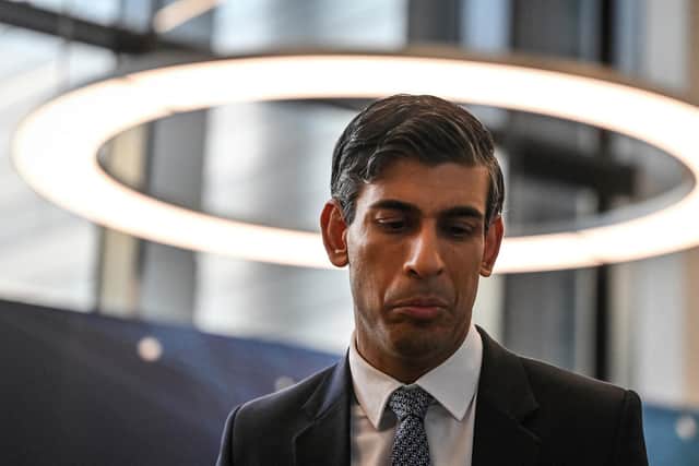 Rishi Sunak should be thinking about more serious matters than the wording of children's books (Picture: Justin Tallis/pool/AFP via Getty Images)
