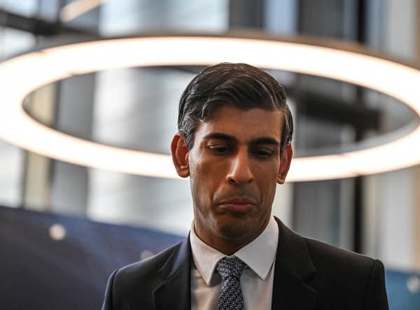 Rishi Sunak should be thinking about more serious matters than the wording of children's books (Picture: Justin Tallis/pool/AFP via Getty Images)