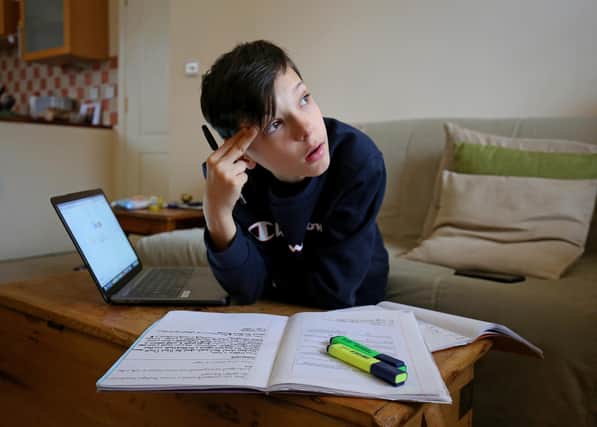 Online education is hard enough for teachers and pupils alike without creating further barriers, says Cameron Wyllie (Picture: Gareth Fuller/PA)
