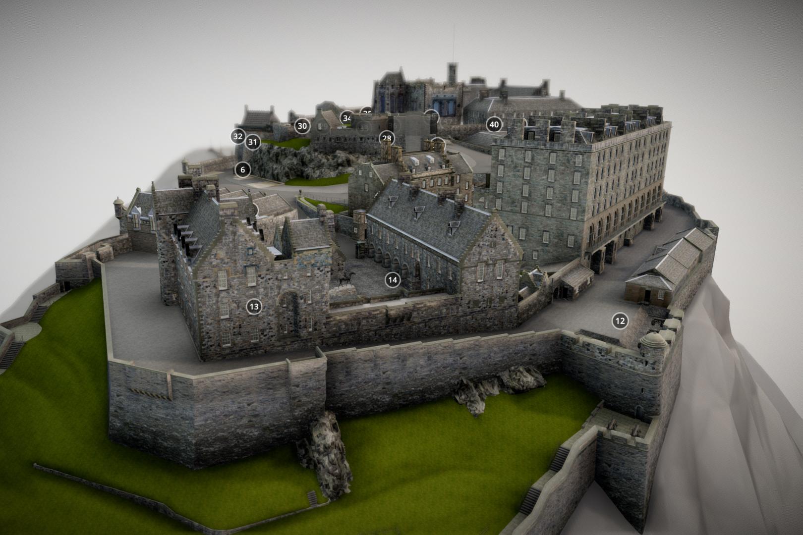 3d tours of castles